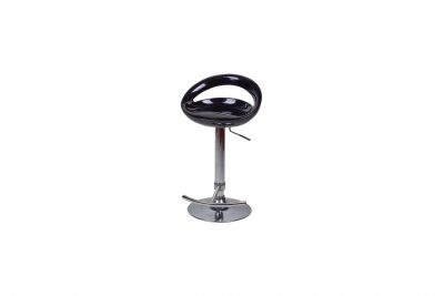 Аренда (прокат) черных барных стульев “Диско” на хромированной основе по 99 грн/сутки