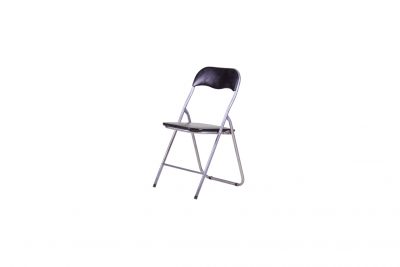 Аренда (прокат) стул складной железный черного цвета по 30 грн/сутки