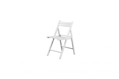 Оренда (прокат) стілець білий дерев’яний складний весільний (церемонії одруження) по 40 грн/добу