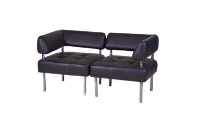 Аренда (прокат) диван “Офис” секционный черного цвета по 300 грн/сутки/секция