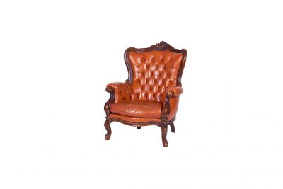 Аренда (прокат) кресло «Барокко» коричневого цвета по 1500 грн/сутки