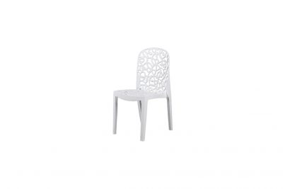 Аренда (прокат) стул “Флора” белого цвета по 150 грн/сутки