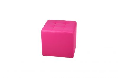 Оренда (прокат) пуф Магнат 45*45 см рожевого кольору по 160 грн/добу