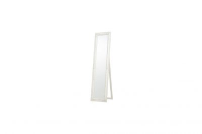 Аренда (прокат) зеркало напольное узкое белого цвета по 300 грн/сутки