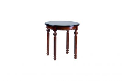 Оренда (прокат) стіл круглий кавовий «Барокко» коричневого кольору 300 грн/доба