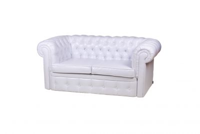 Аренда (прокат) диван “Честер” белого цвета по 1700 грн/сутки
