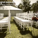 Аренда стульев для свадьбы