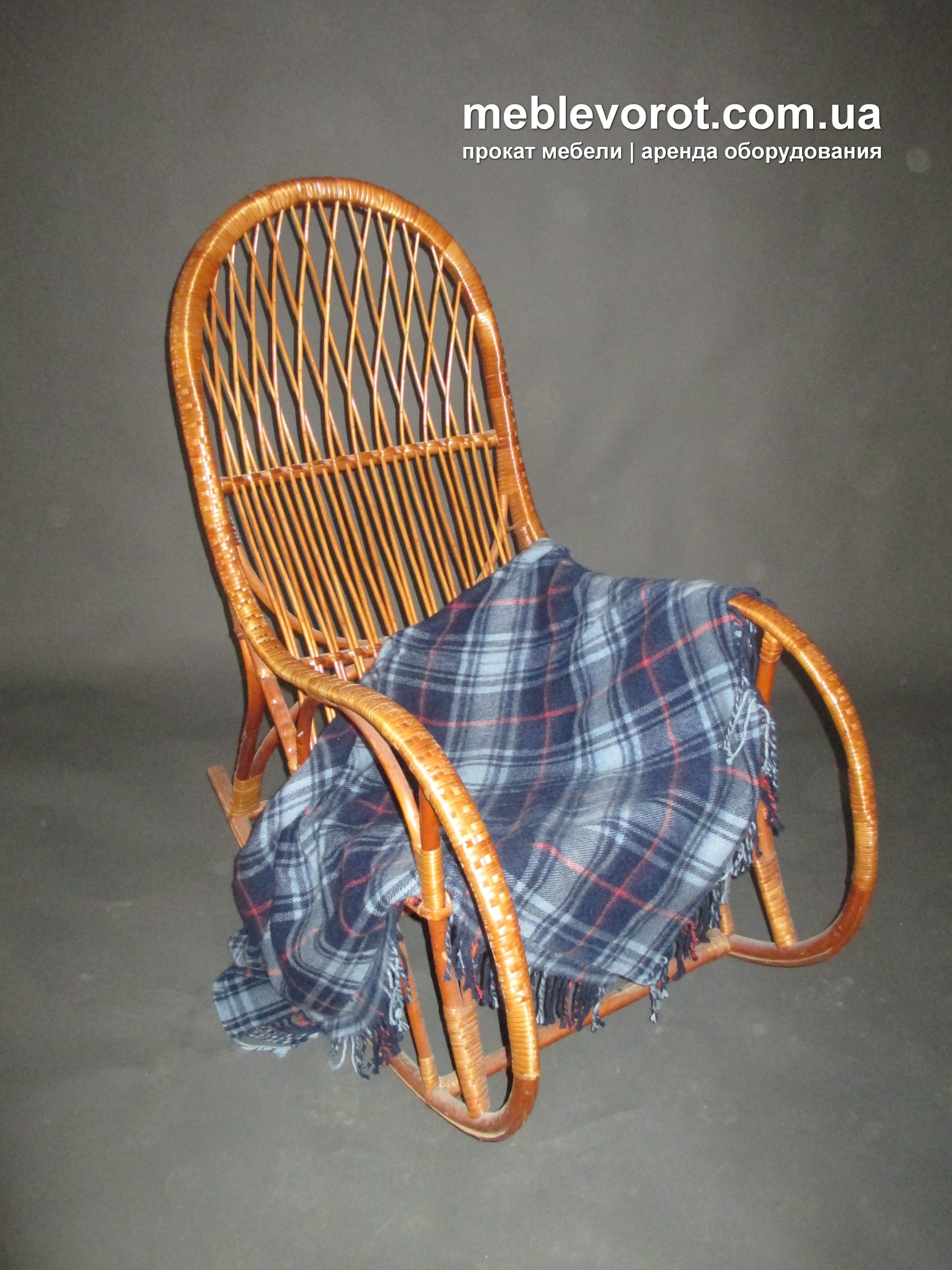 Кресло качалка со стопором