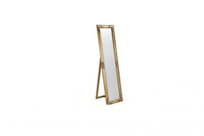 Аренда (прокат) зеркало  узкое напольного золотого цвета по 300 грн/сутки