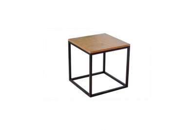 Оренда (прокат) стіл журнальний “Куб” лофт чорний по 150 грн/добу