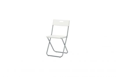 Аренда (прокат) стул “Икея” складной белого цвета по 30 грн/сутки