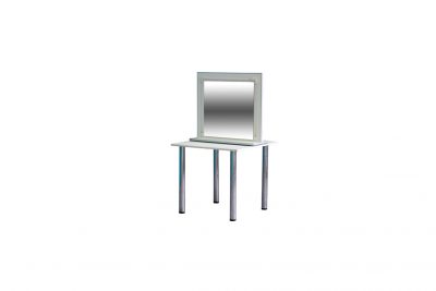 Аренда (прокат) гримерный стол с зеркалом и подсветкой “Эконом” по  350 грн/сутки