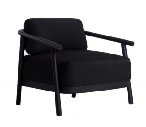 Черное кресло ВВ3