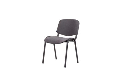 Оренда (прокат) стілець ІСО з чорним  каркасом сірого кольору по 50 грн/добу
